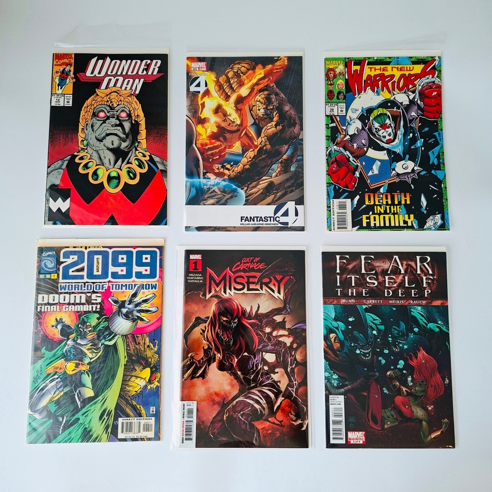 36 Marvel Comic Book Lot Deadpool Ghost Rider Penance Herc Bagged Boarded